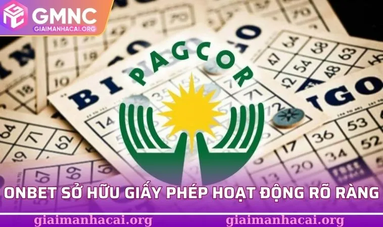 ONBET Lừa Đảo - Sự Thật Về Nhà Cái Xanh Chín Top Đầu 2025 2 ONBET sở hữu giấy phép hoạt động rõ ràng