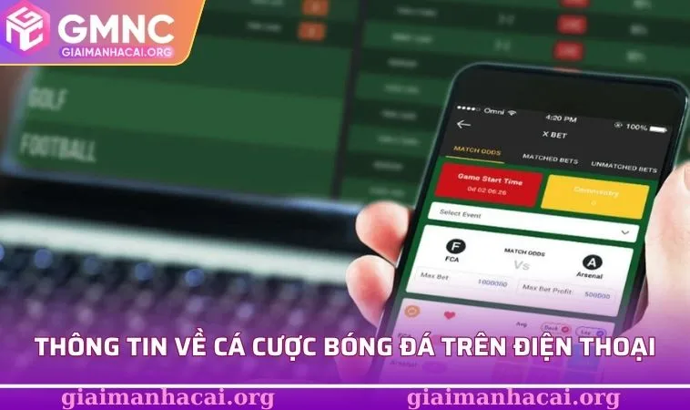 Cá Cược Bóng Đá Trên Điện Thoại - Xu Hướng Mới Hiện Đại 1 Thông tin về cá cược bóng đá trên điện thoại