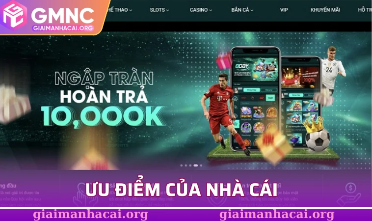 99OK - Nhà Cái Trực Tuyến Uy Tín Hàng Đầu Châu Á 2025 2 Ưu điểm của nhà cái 99OK