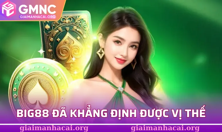 BIG88 – Sân Chơi Cá Cược Hàng Đầu Không Thể Bỏ Lỡ 2025 1 BIG88 đã khẳng định được vị thế trên thị trường